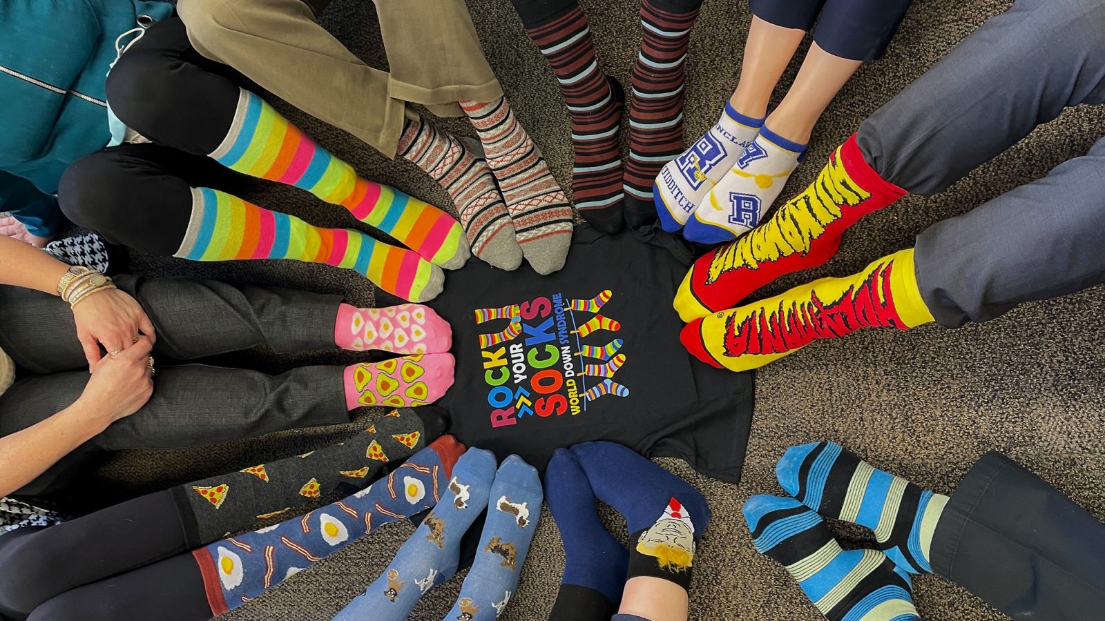 Rock Your Socks For World Down Syndrome Day Black Gold School Division